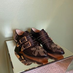 Authentic ankle Chloe Susanna booties 38